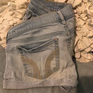 Hollister denim shorts